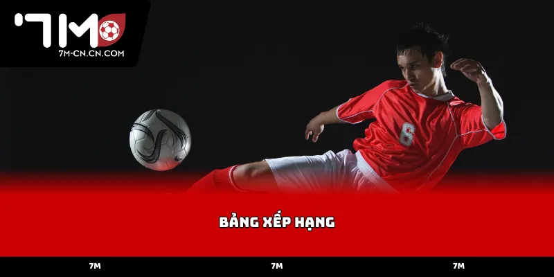 Ý nghĩa của bảng xếp hạng 7M trong soi kèo